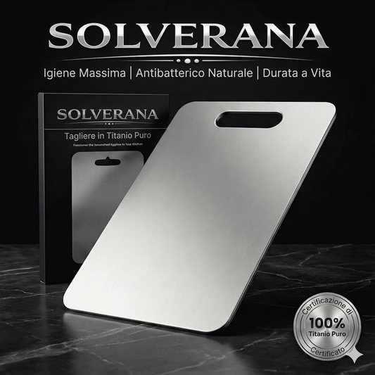 Solverana - Tagliere in Titanio Puro