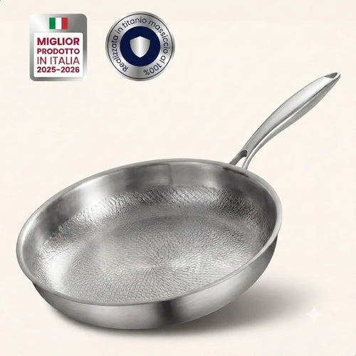 Solverana - Padella in titanio antiaderente